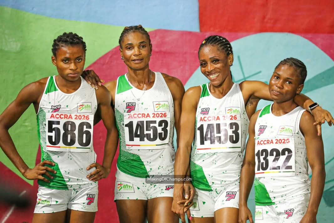 African Championships: Team Nigeria finishes strong with women’s 4x400m gold