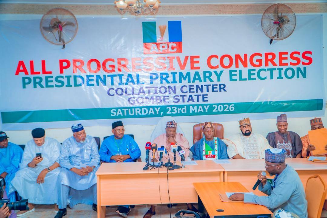 Gombe APC delivers every vote to Tinubu in presidential primary