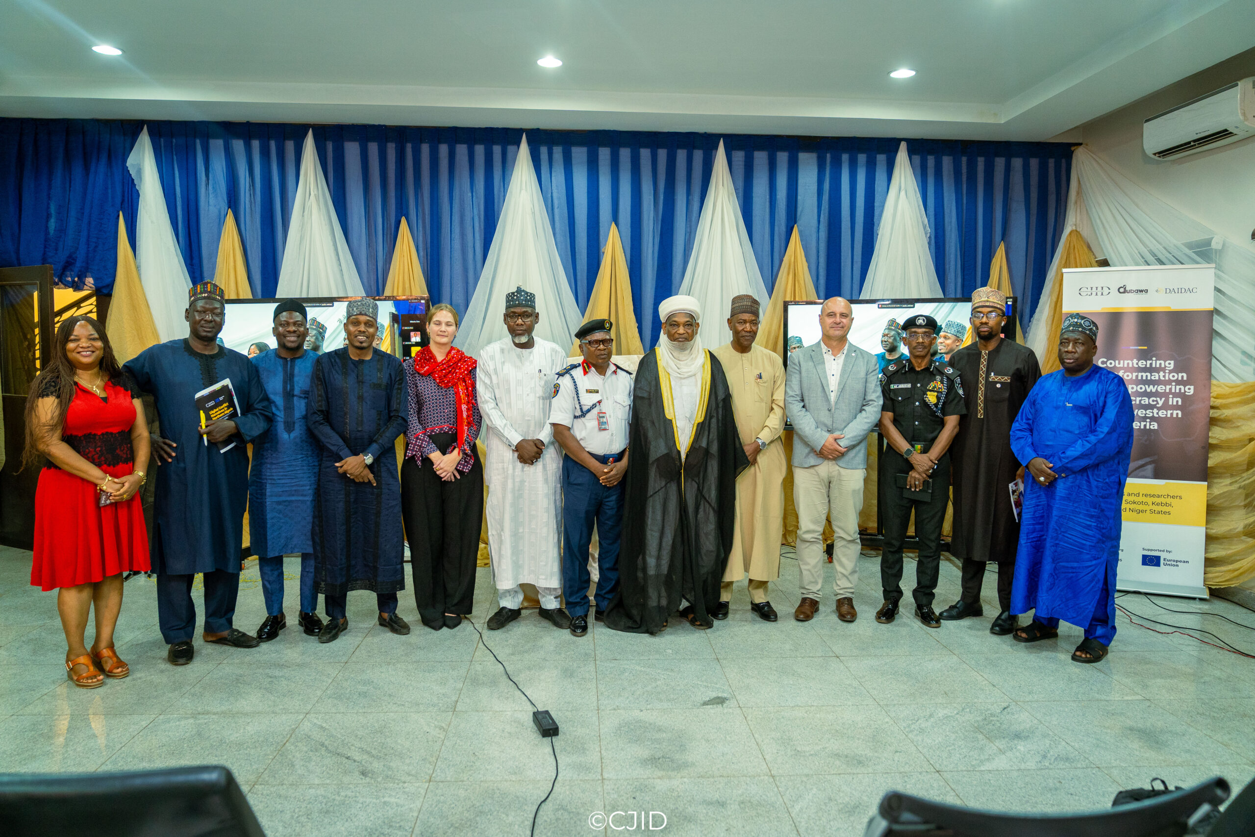 CJID, EU launch initiative to fight disinformation, strengthen democratic resilience in north-west Nigeria