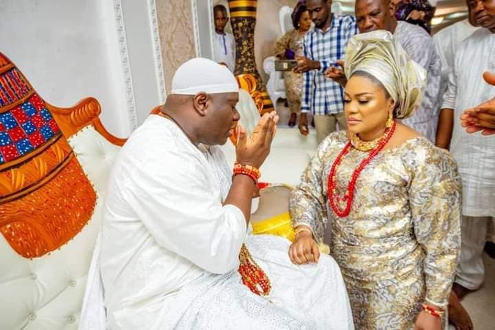Ooni’s first wife, Olori Mariam Ogunwusi welcomes twin boys