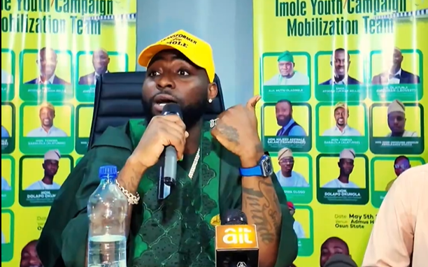 Davido joins Osun governorship campaign, backs Adeleke’s re-election bid