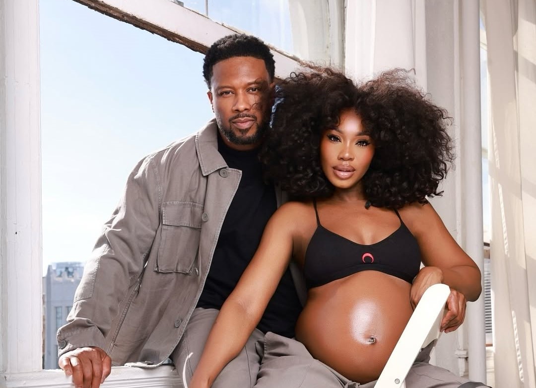 Sharon Ooja, husband welcome first child