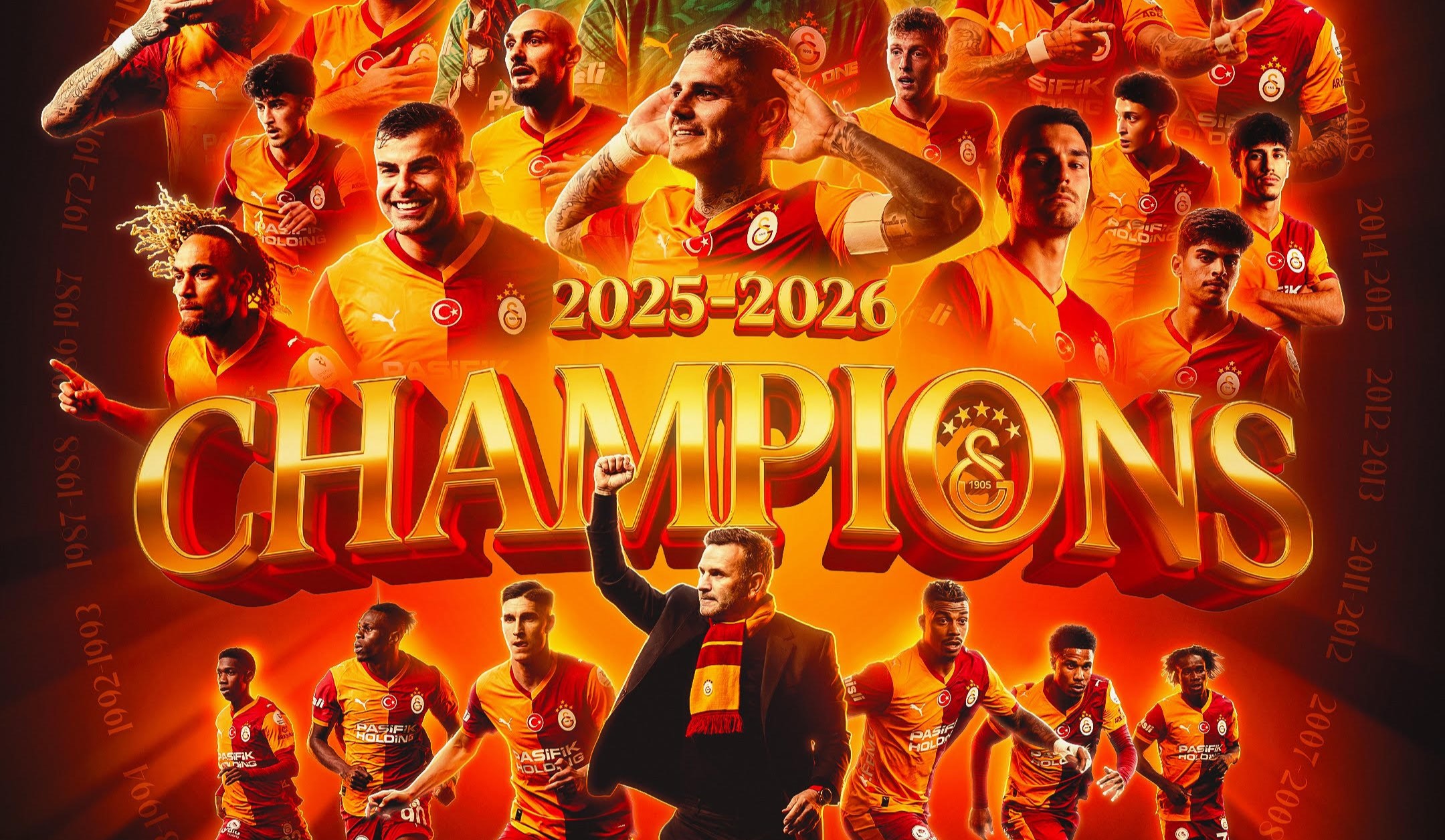 Osimhen fires Galatasaray to fourth straight Turkish league title