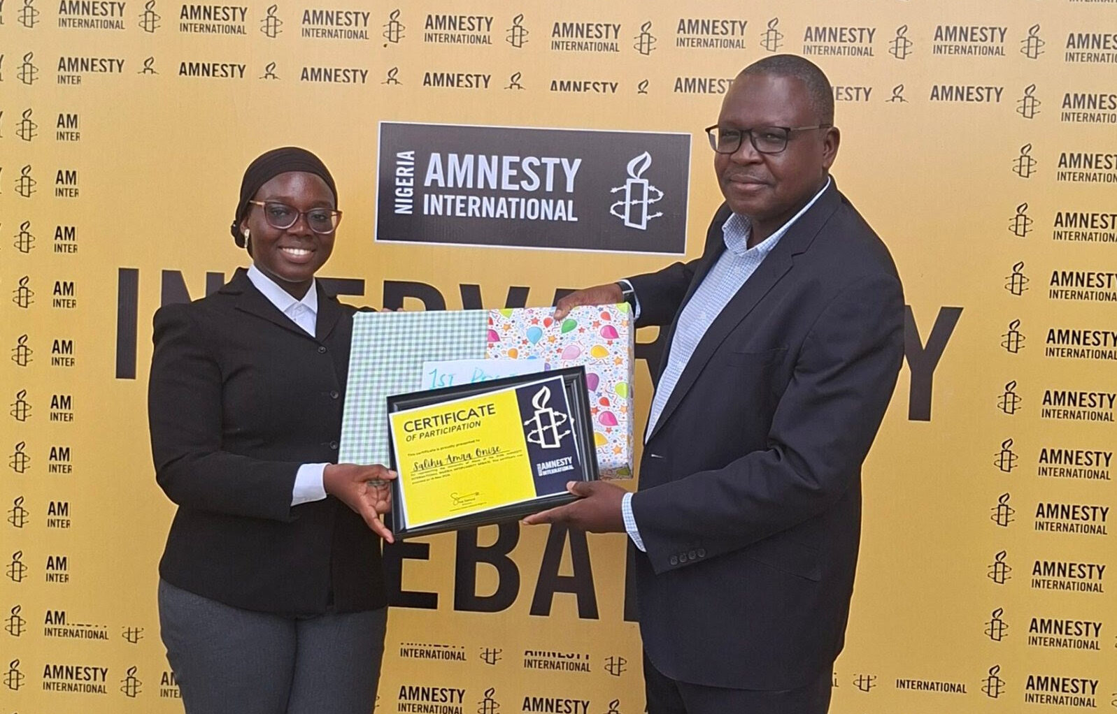 UniAbuja student wins Amnesty International’s 2026 inter-varsity debate