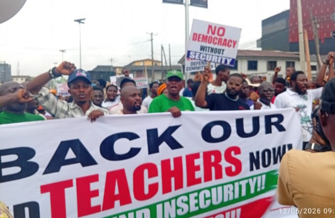 June 12: Tension rises as Falana-led protest against insecurity encounters counter-rally in Lagos