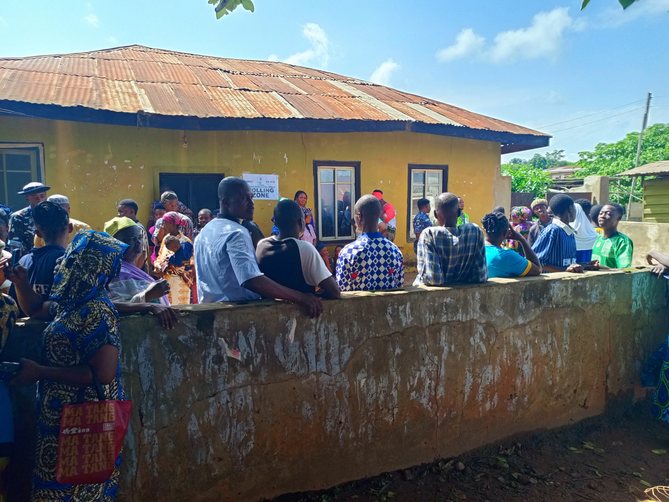 #EkitiDecides2026: Businesses boom around polling units, cyclists defy restriction order