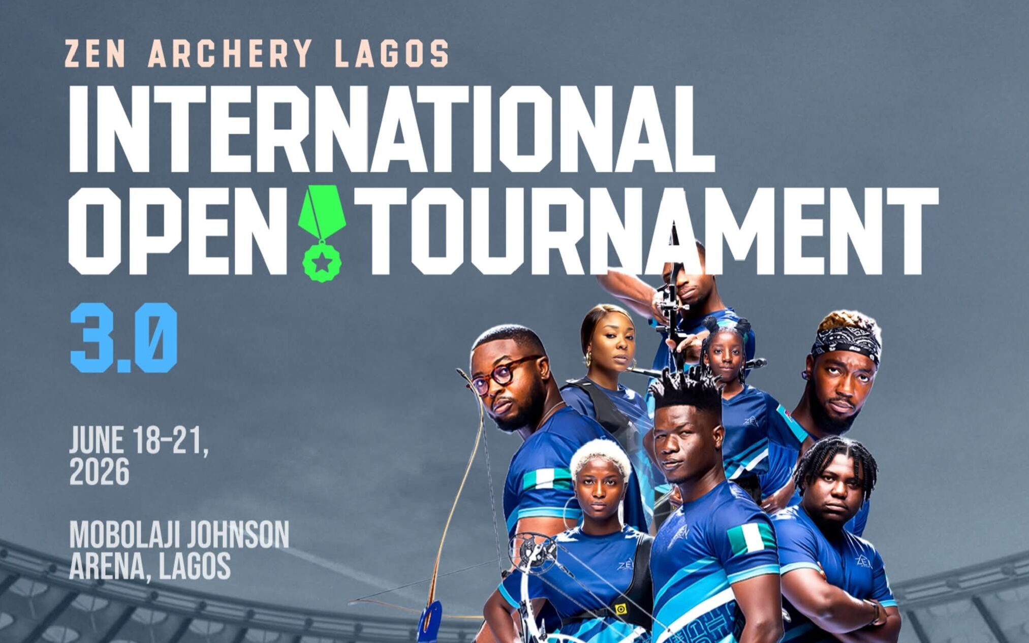 Five countries set for battle in Lagos as Zen Archery International Open returns