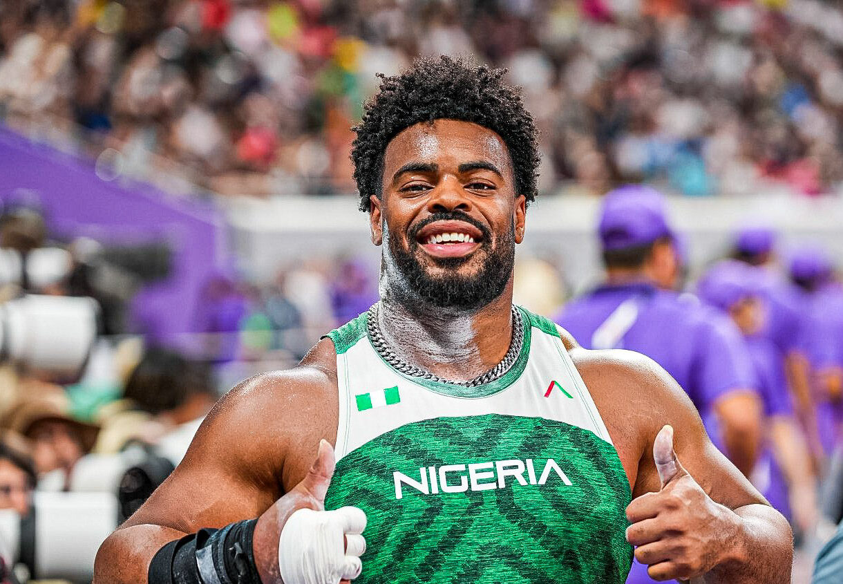 Nigeria’s Chukwuebuka Enekwechi wins silver at Ostrava Golden Spike
