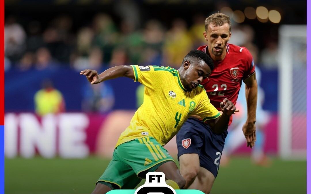 World Cup: South Africa fight back to hold Czech Republic