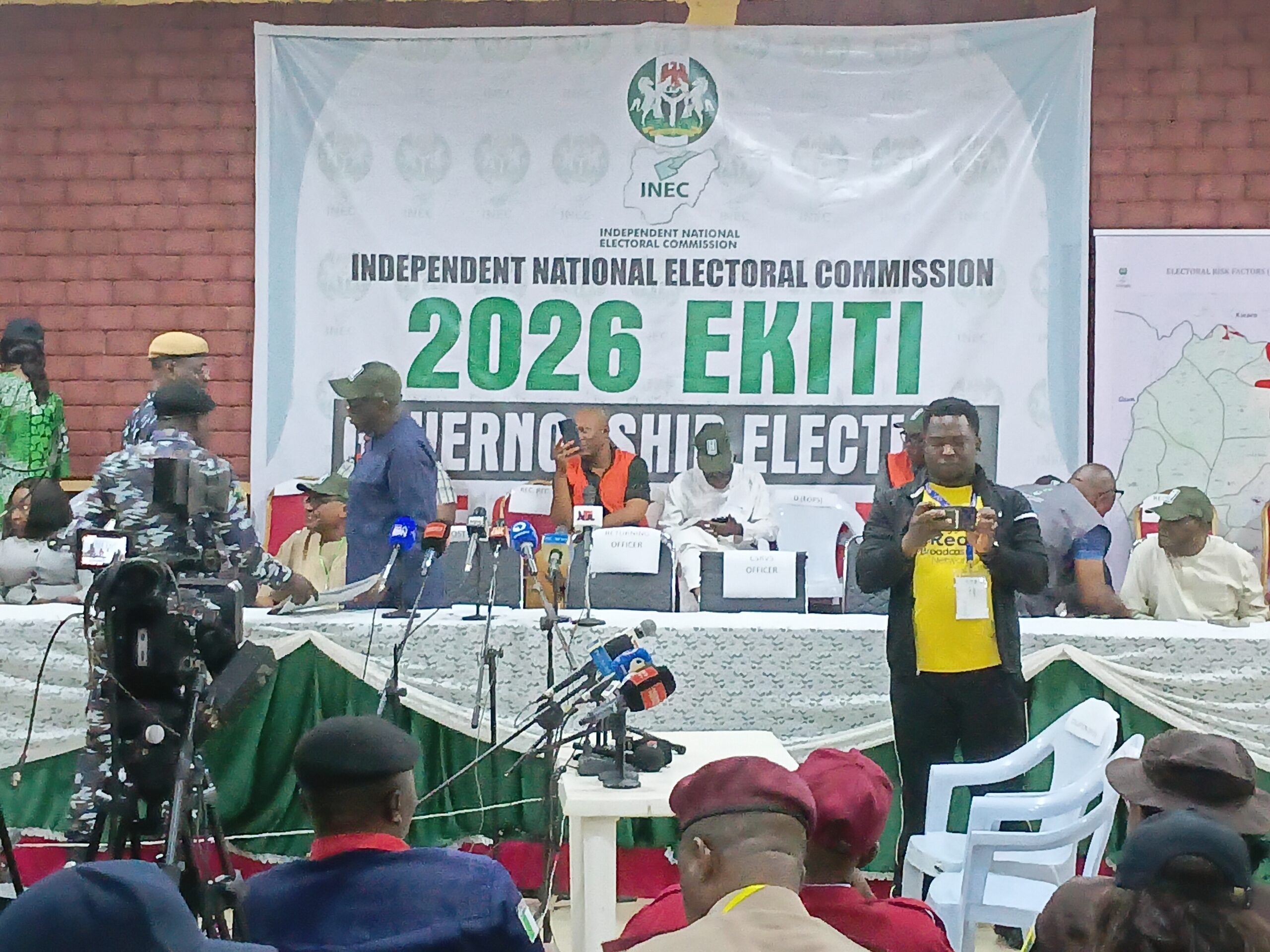 Ekiti Decides 2026: INEC Declares Final Results Live