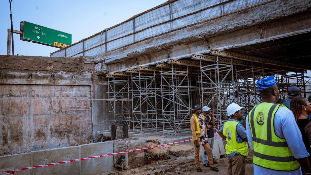 Lagos Iddo Bridge to Close Temporarily for Steel Beam Installation