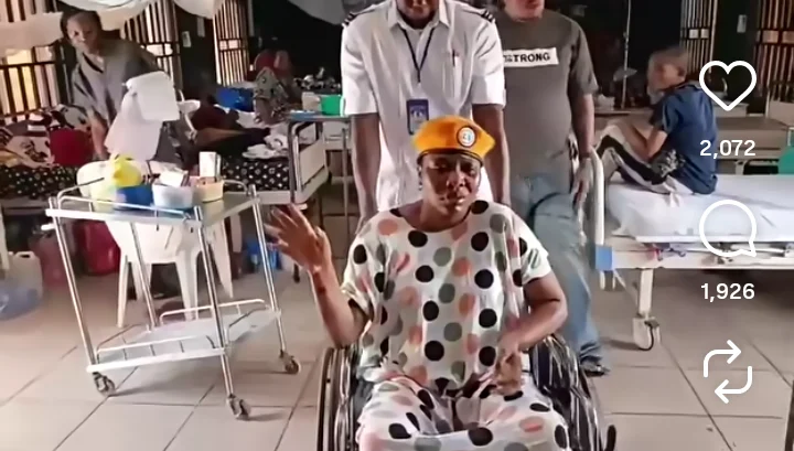 Abia AAC governorship candidate, Doris Ogala, collapses, hospitalised
