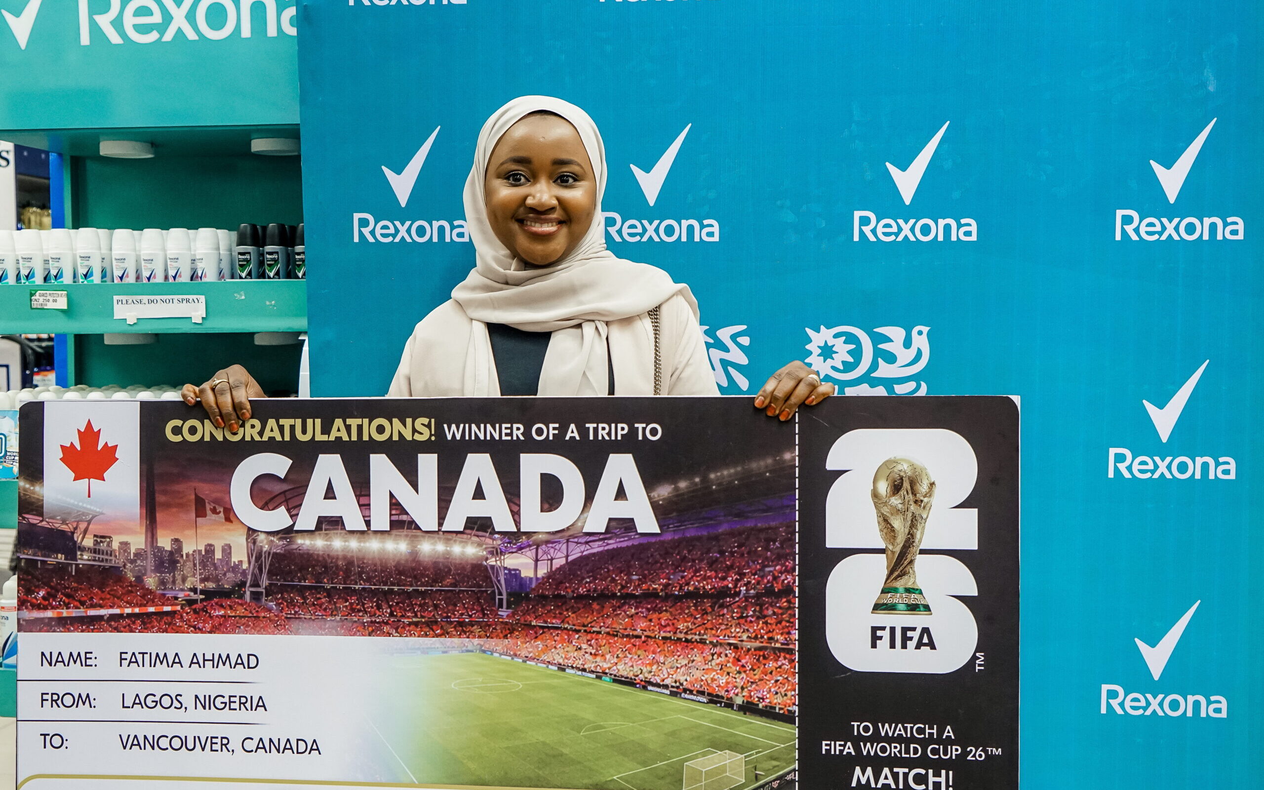 Unilever Rexona Names Winners of FIFA World Cup 2026 Promotion