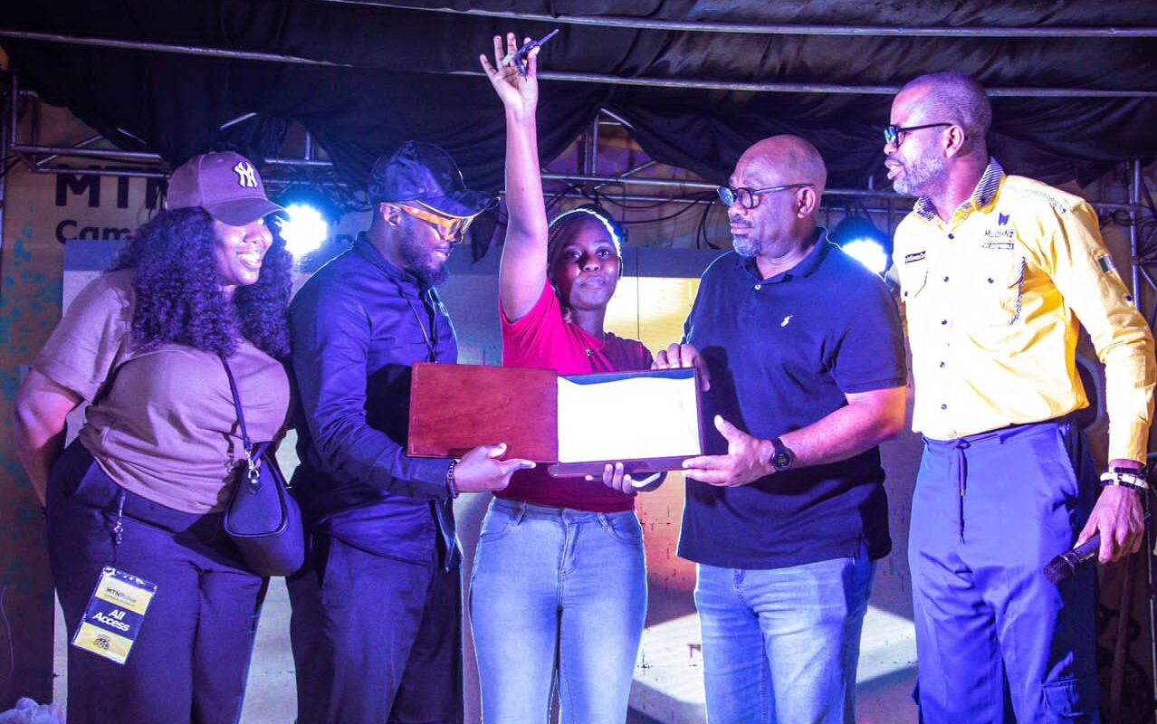DELSU student wins car at MTN Live It 100 activation