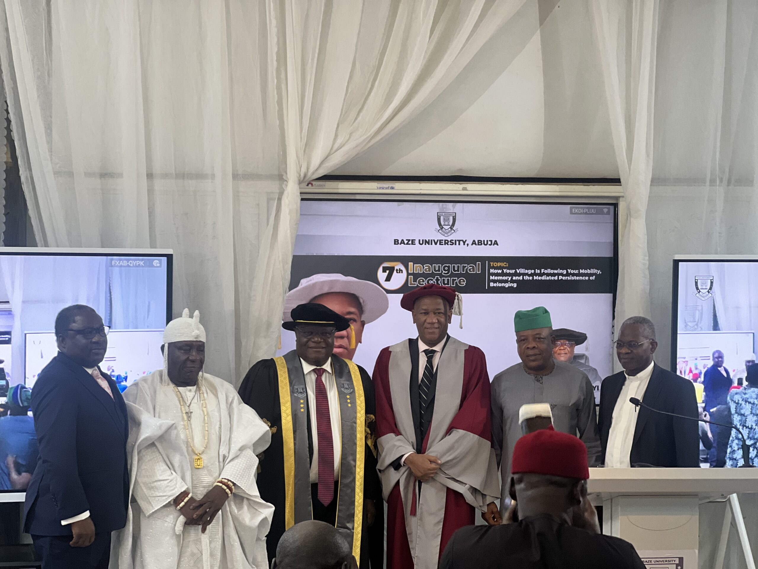 At inaugural lecture, Prof Adeniyi calls for stronger digital governance amid technological shifts in migration