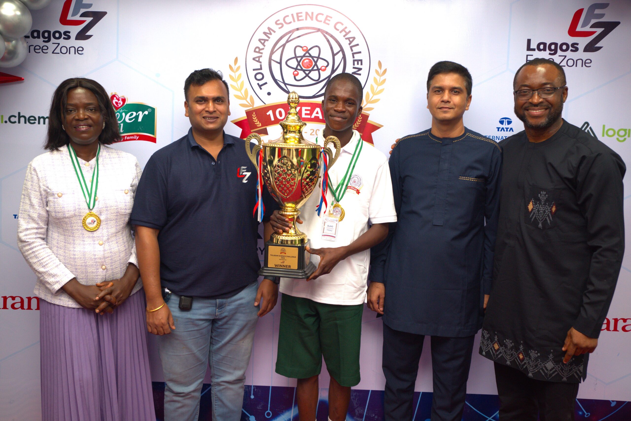 Iwerekun Community Senior High School wins 10th Tolaram Science Challenge