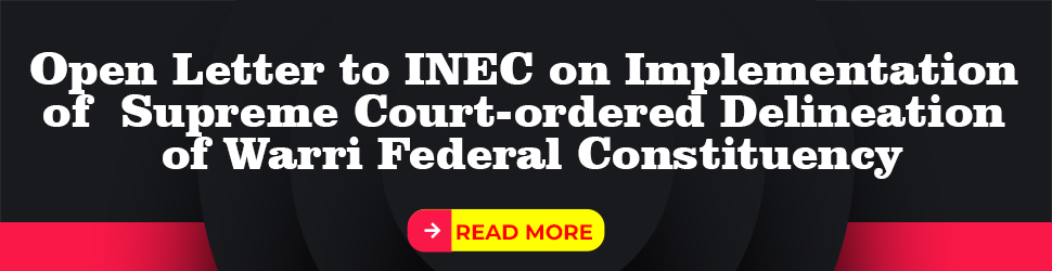 Open Letter to INEC AD
