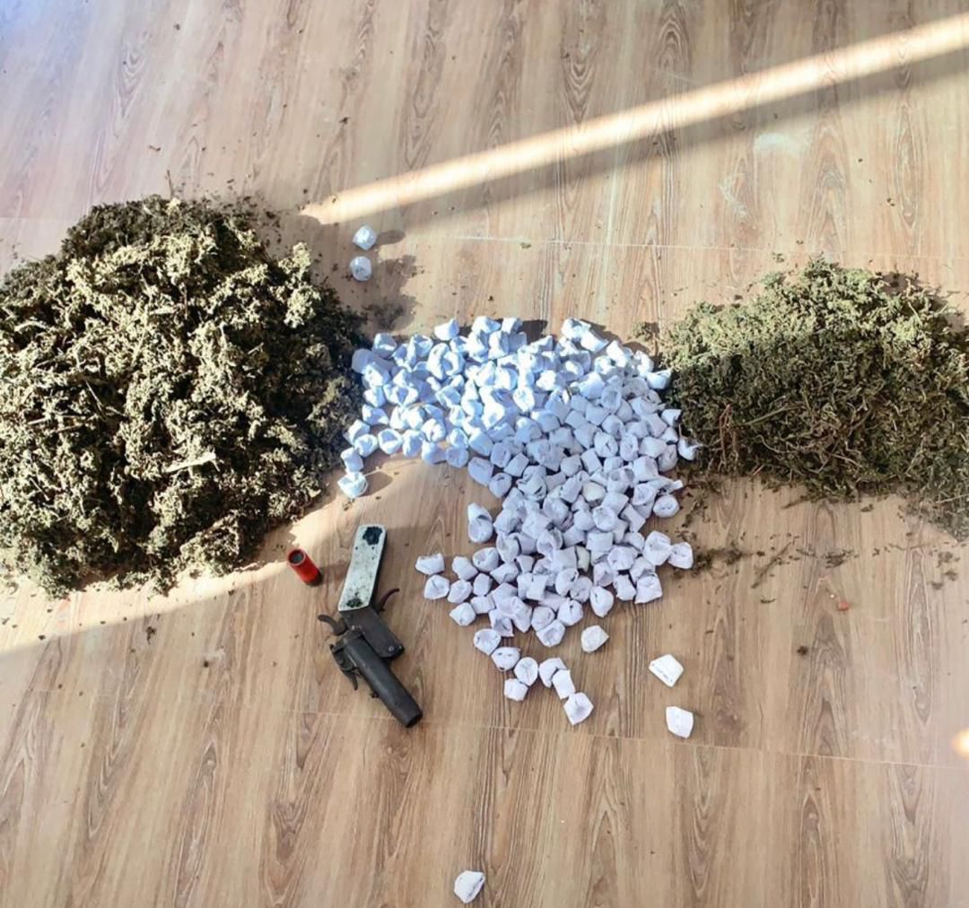Police recover pistol, suspected cannabis cache in Akwa Ibom