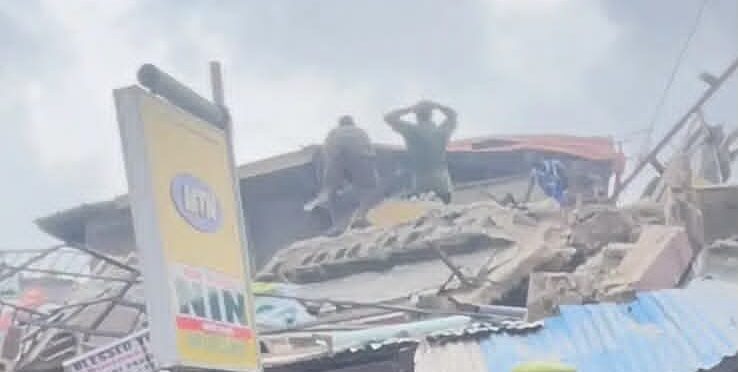 Building collapses in Lagos barely 24 hours after similar tragedy in Port Harcourt