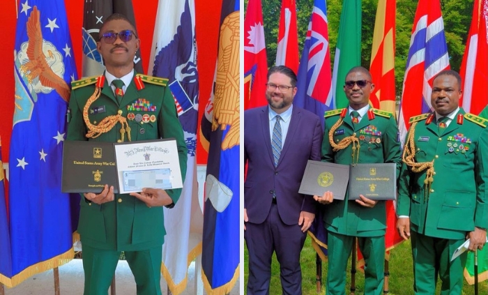 Nigerian Army officer makes history at US War College