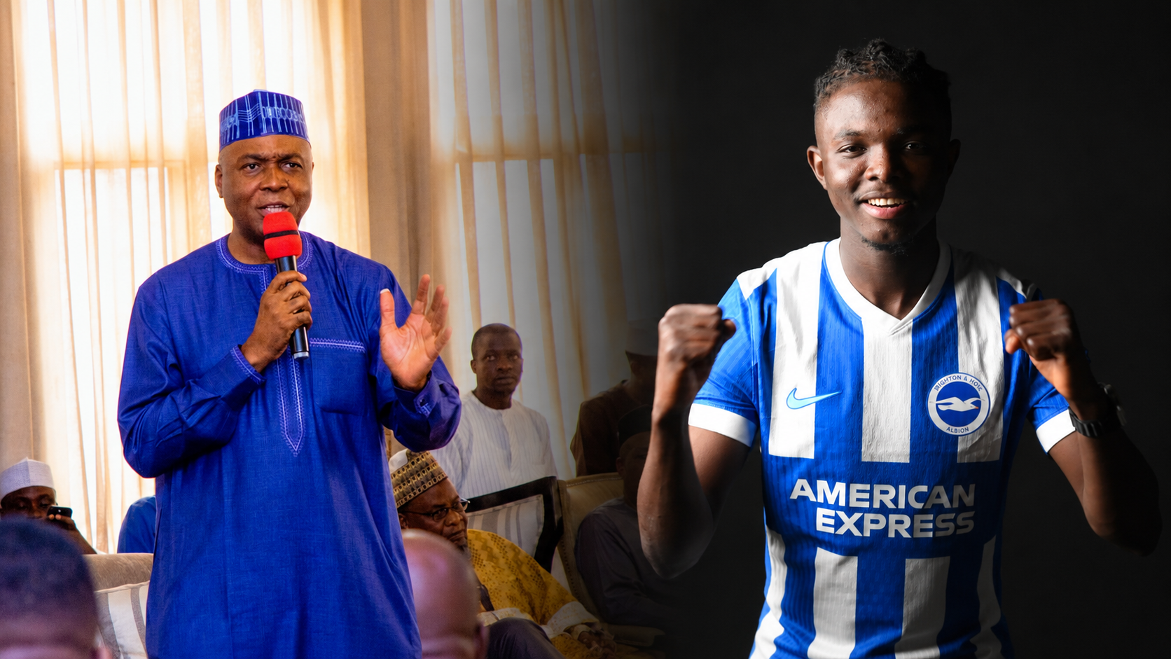 Saraki urges investment in youth sports after Yohanna’s remarkable rise to the Premier League