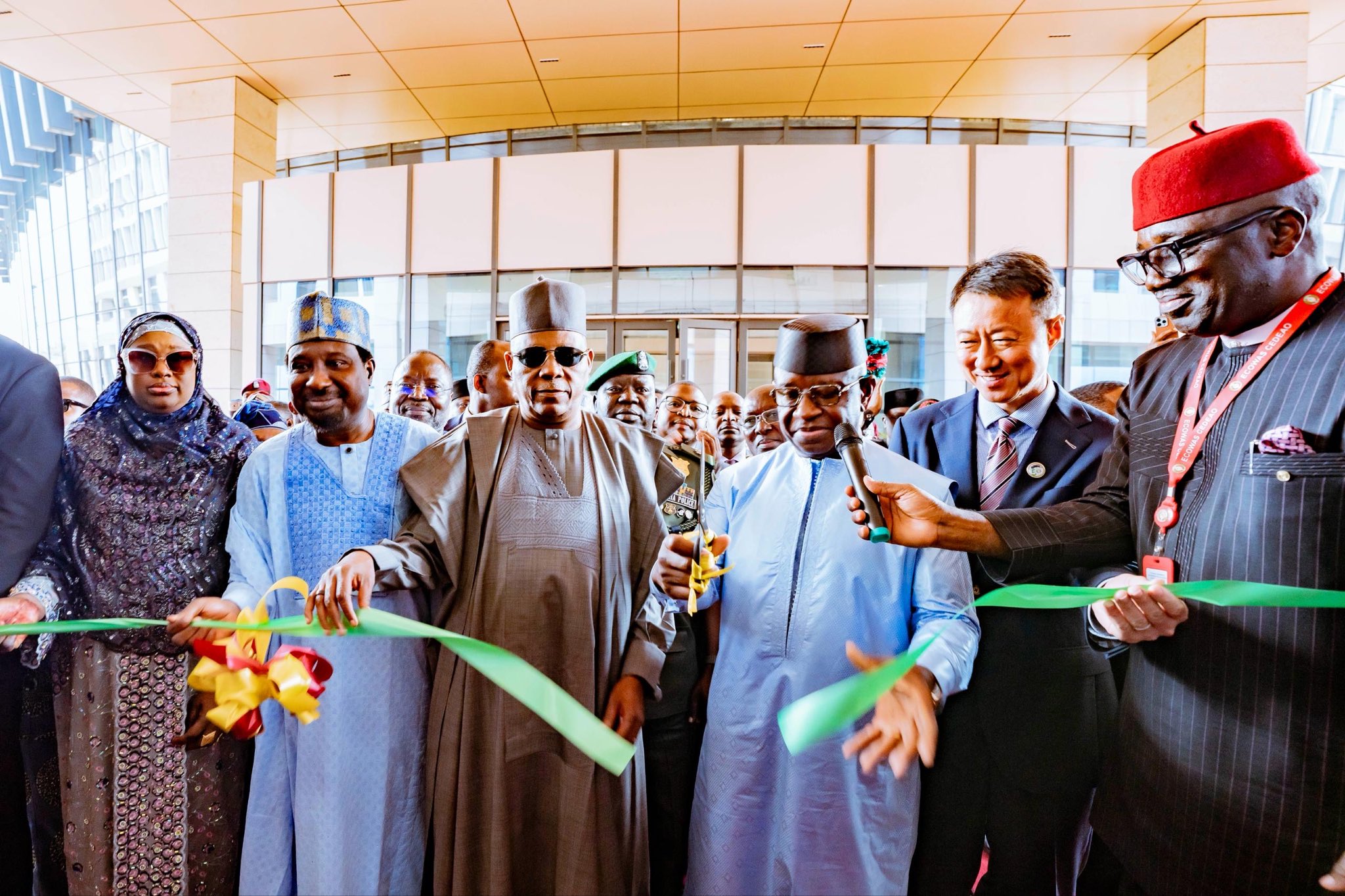Tinubu recommits to regional integration as new ECOWAS hq built by China opens