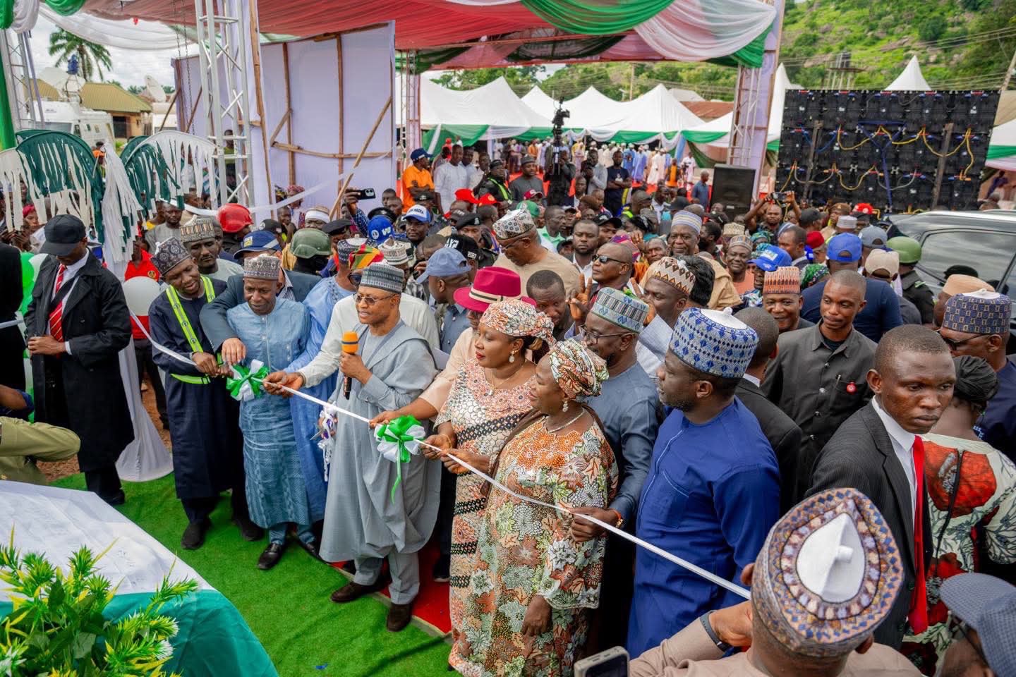 Gov Sani Commissions Five Township Roads in Kwoi, Kaduna