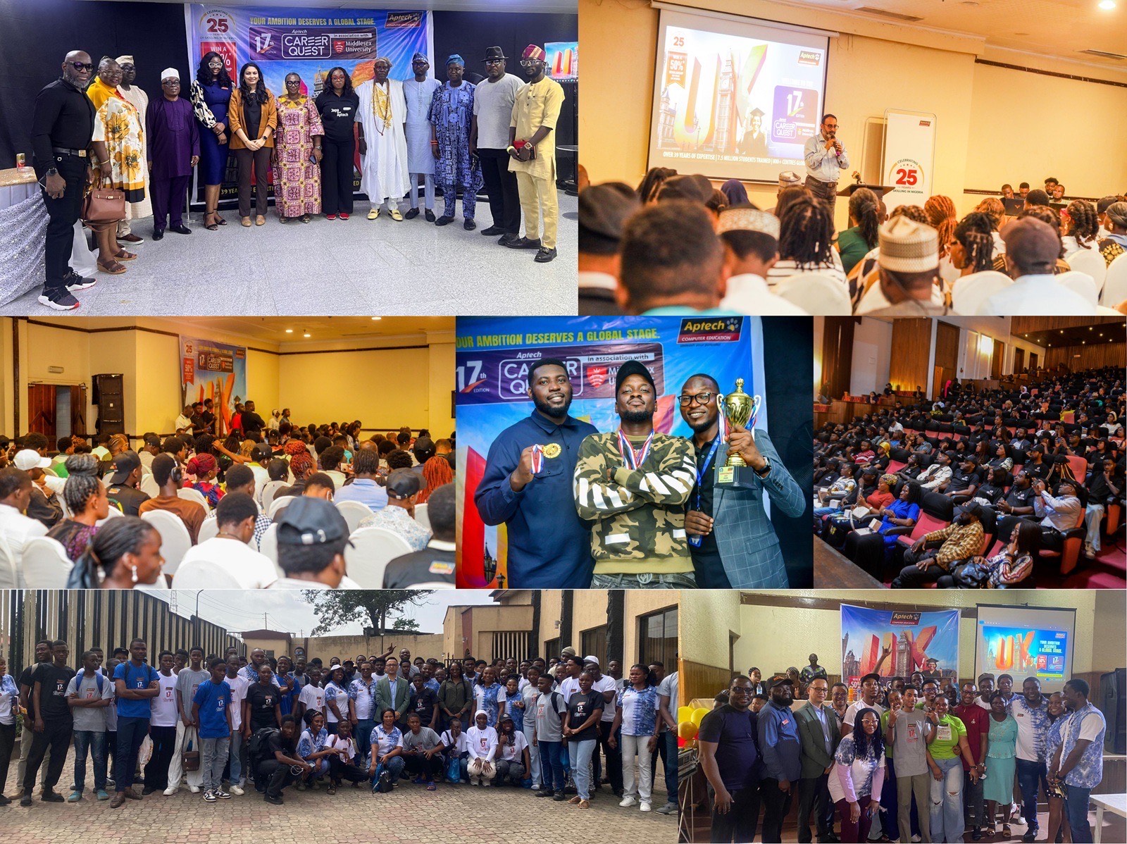 Aptech Career Quest 2026 trở lại với cơ hội học bổng đến 50% cho sinh viên Nigeria theo học tại Anh