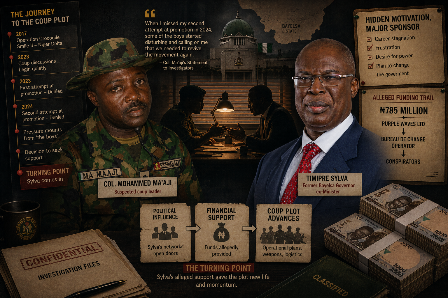 EXCLUSIVE: How Gov. Sylva allegedly became coup convert, sponsor within weeks