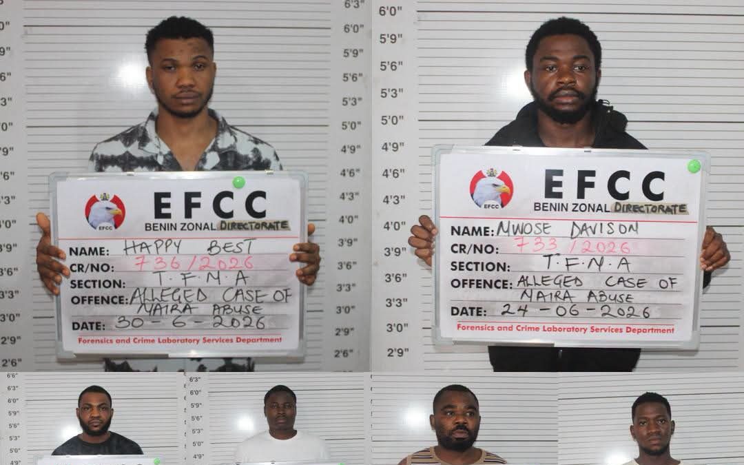 EFCC secures conviction of 10 for Naira abuse