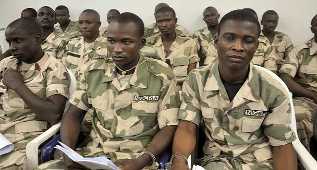 Court orders Nigerian Army to reinstate 70 court-martial convicted soldiers pardoned by Buhari