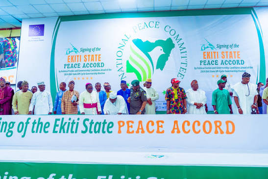 Osun 2026: Political parties seal peace accord for peaceful poll