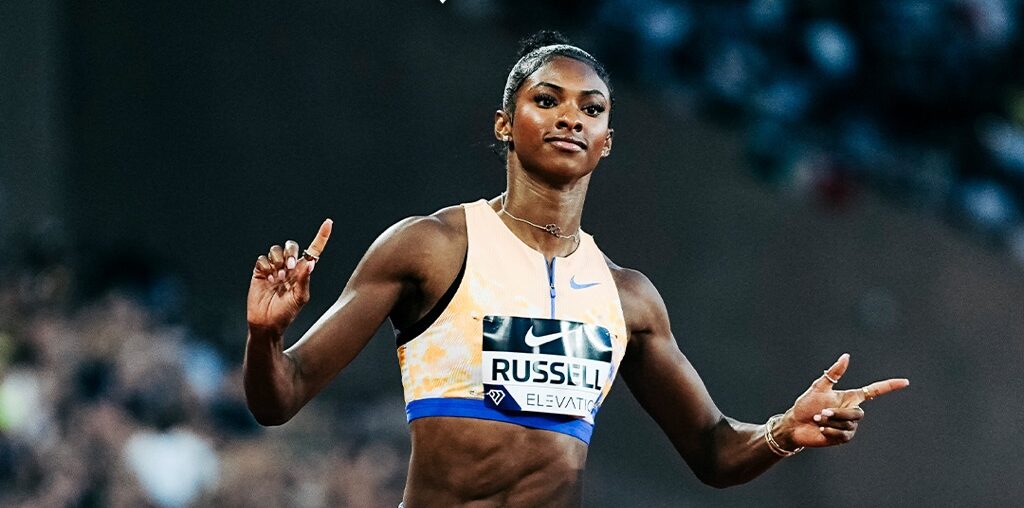 Masai Russell breaks Amusan’s World Record as Nigerian finishes second in Zurich
