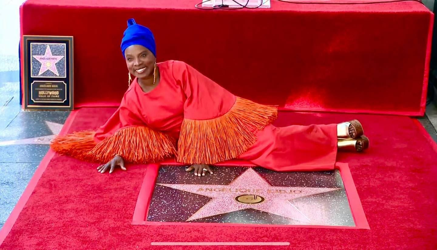 Angélique Kidjo schreibt Geschichte mit einem Stern auf dem Hollywood Walk ...