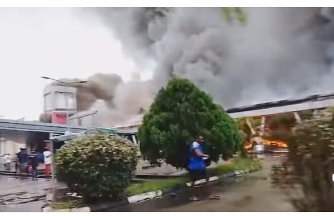 Fire razes Calabar SPAR mall