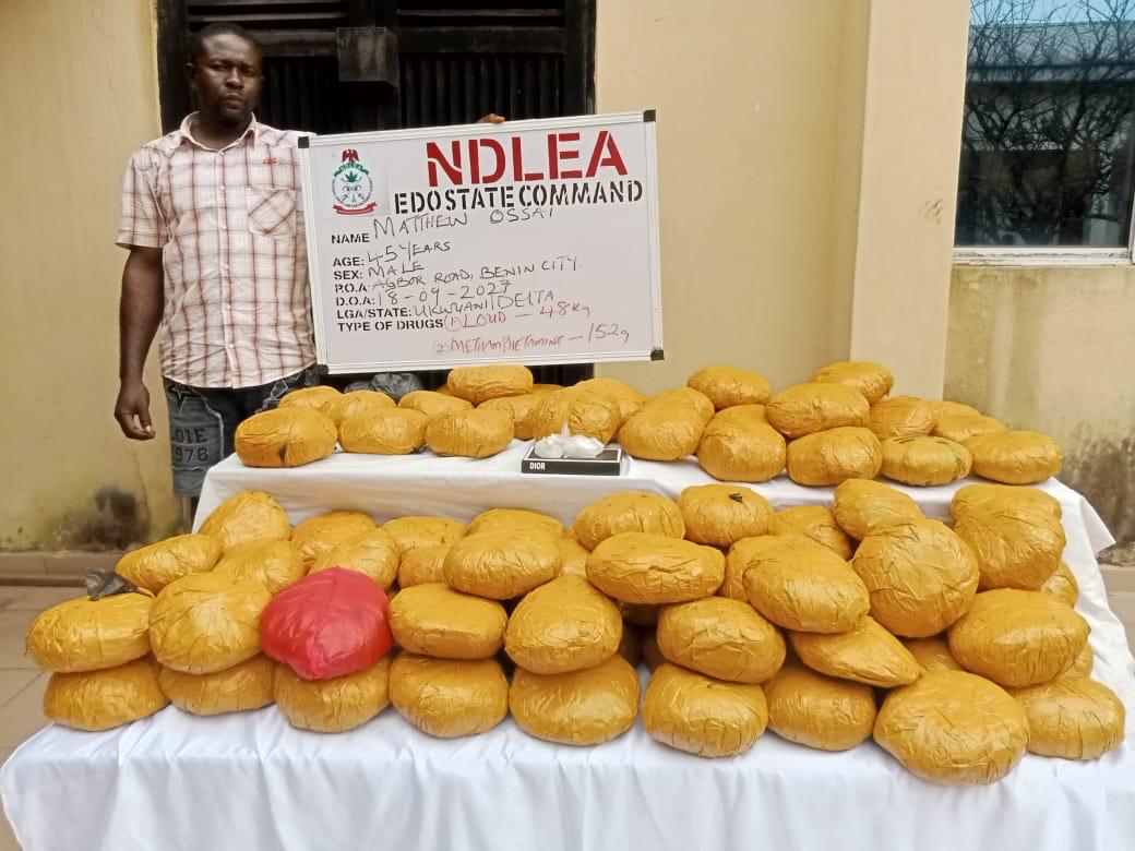 NDLEA seizes N3.4bn drugs, arrests man posing as police officer