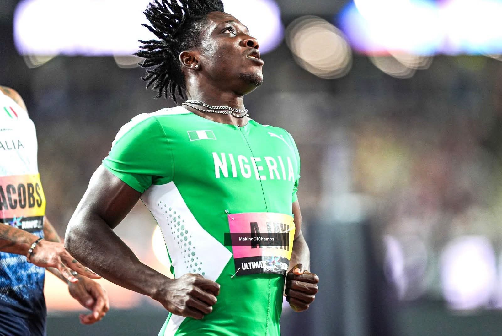 Ultimate Championships: Ajayi finishes as fastest African in 100m final, wins $25,000