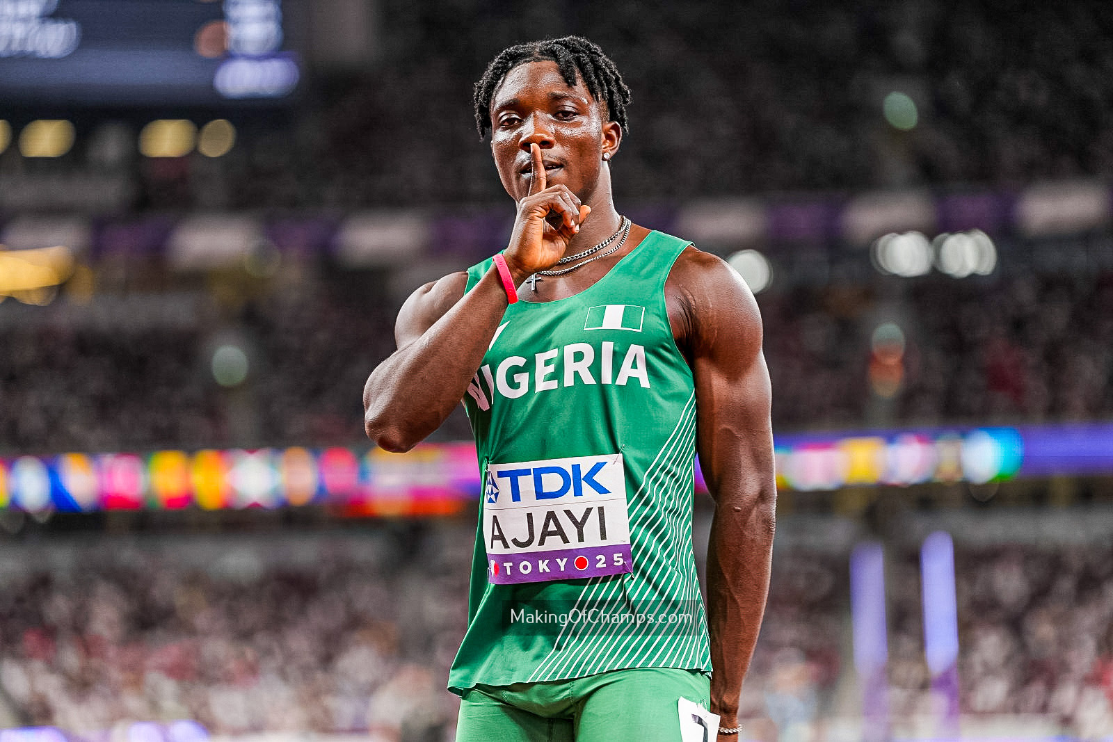 Nigeria’s fastest man Kanyinsola Ajayi reflects on breakthrough 2026 season