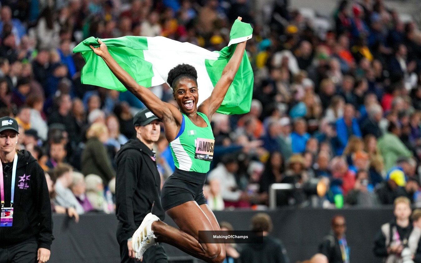 Amusan finishes second at Athlos London, earns $35,000