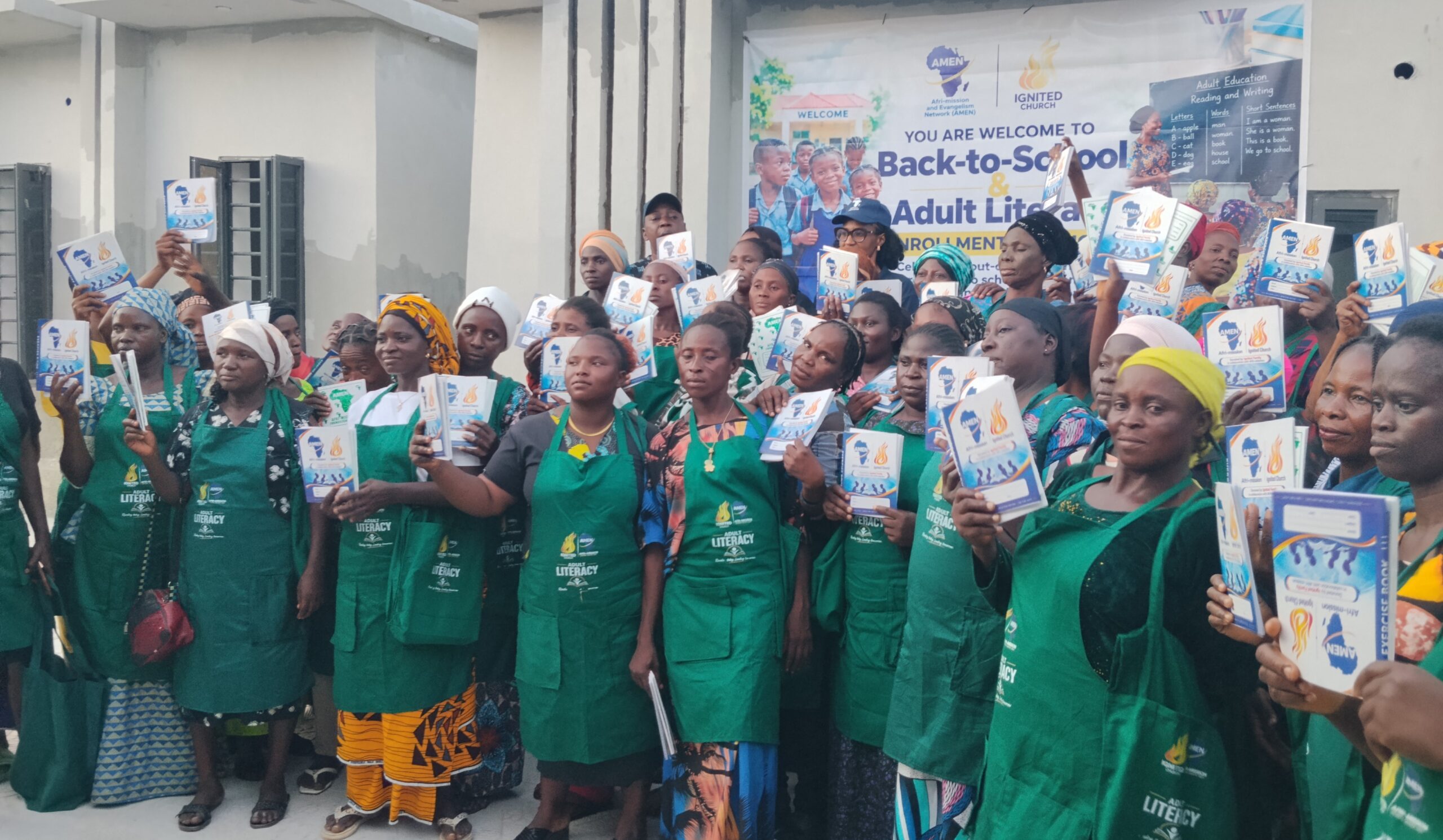 Group enrolls 178 out-of-school children, empowers 60 displaced women