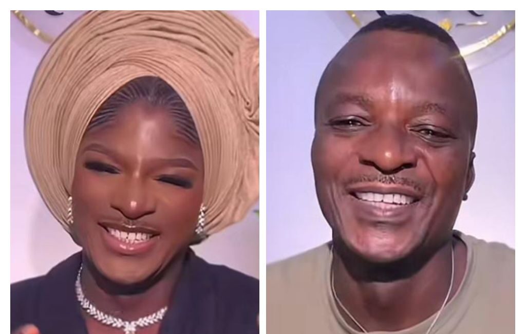 TRENDING: Nigerian husbands become wives’ makeup models in viral transformations