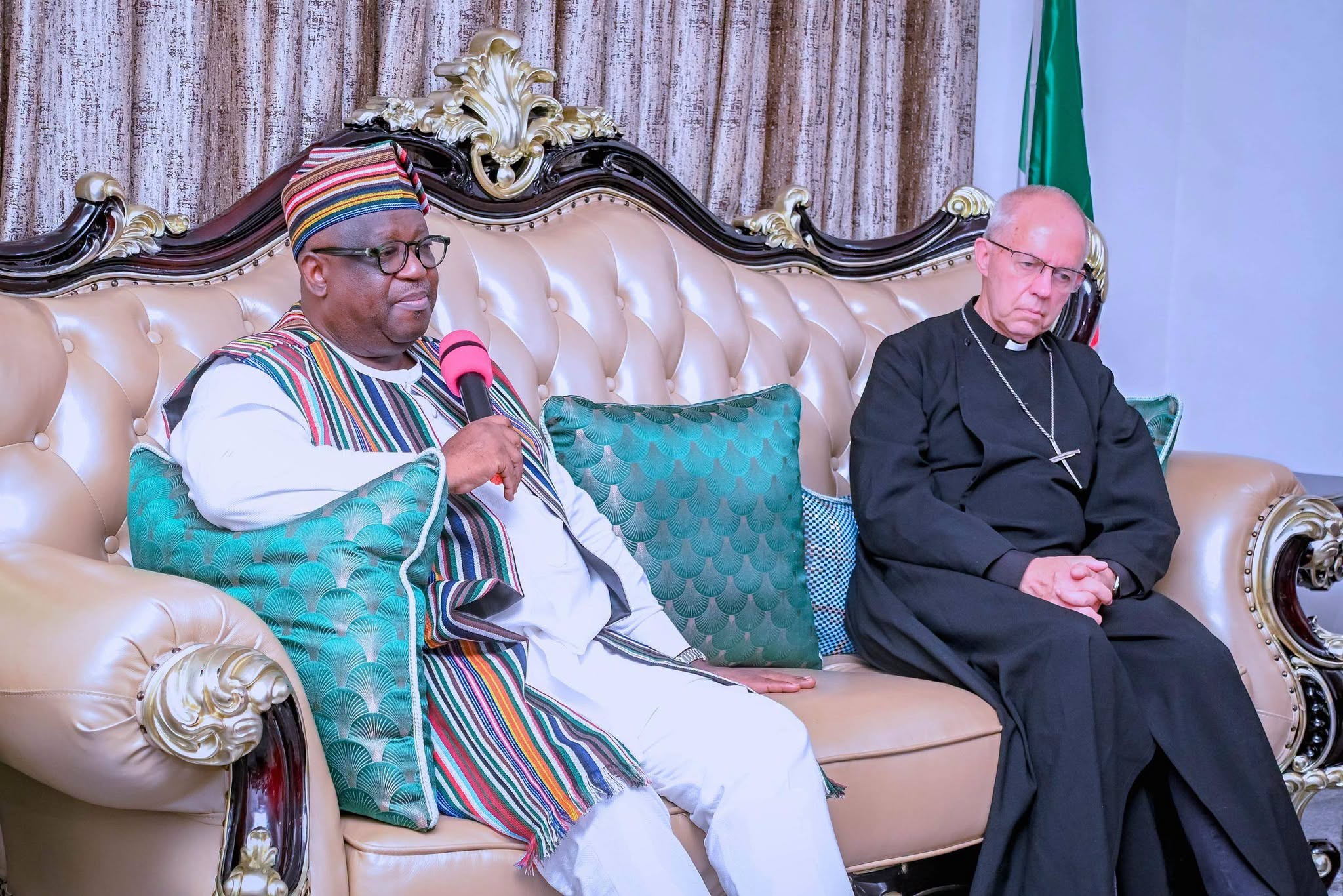 Former Archbishop of Canterbury visits Plateau, meets Mutfwang
