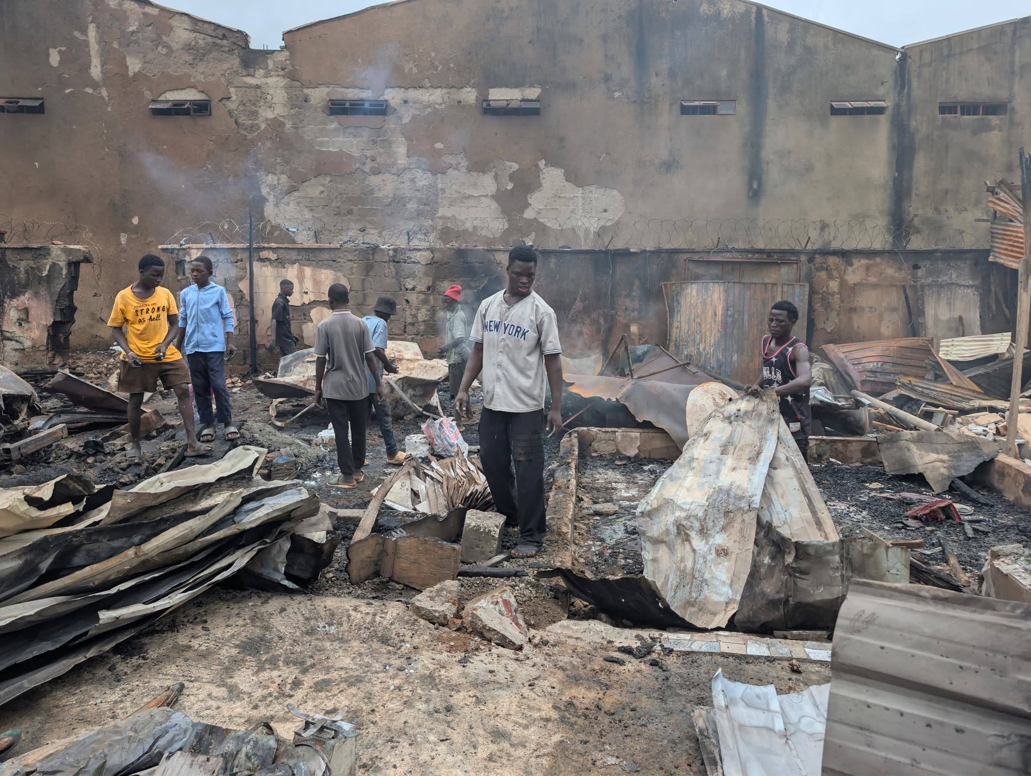 Explosion as vehicle crashes into gas shop in Abuja