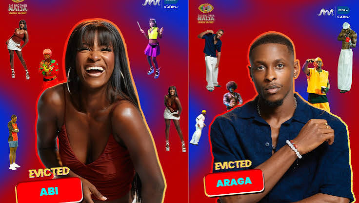 Abi, Araga evicted from BBNaija Season 11