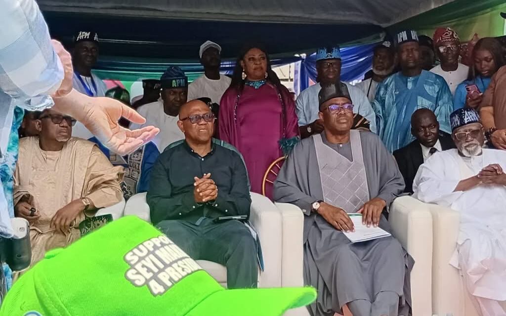 Obi attends Makinde’s presidential campaign office inauguration
