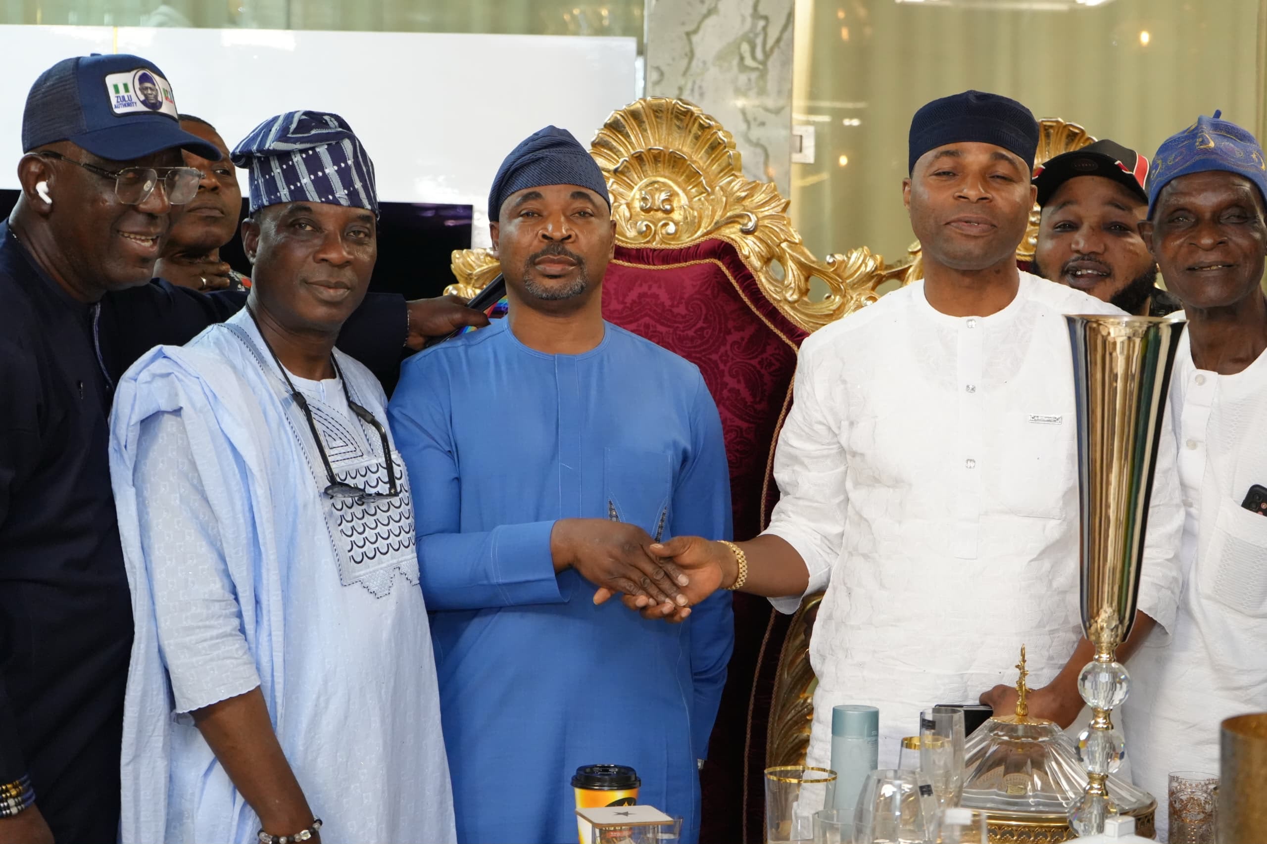 Kwam 1 reconciles rival transport union leaders, MC Oluomo, Tafa Sego