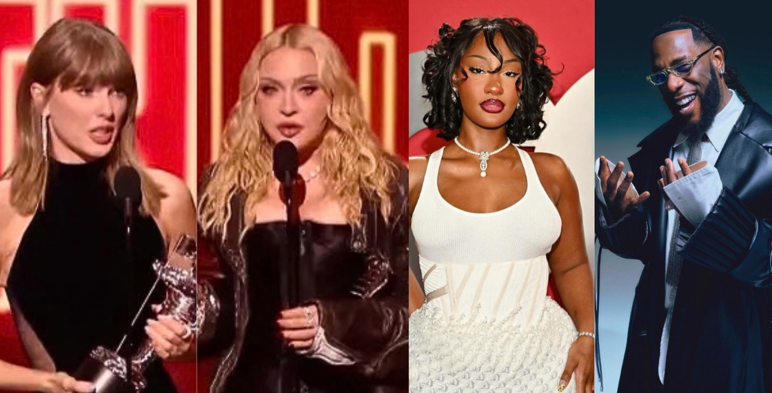 VMAs 2026: Taylor Swift, Madonna dominate as Burna Boy, Tems miss out (FULL LIST)