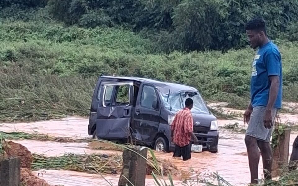 One missing as police rescue seven school children, two others trapped by flood