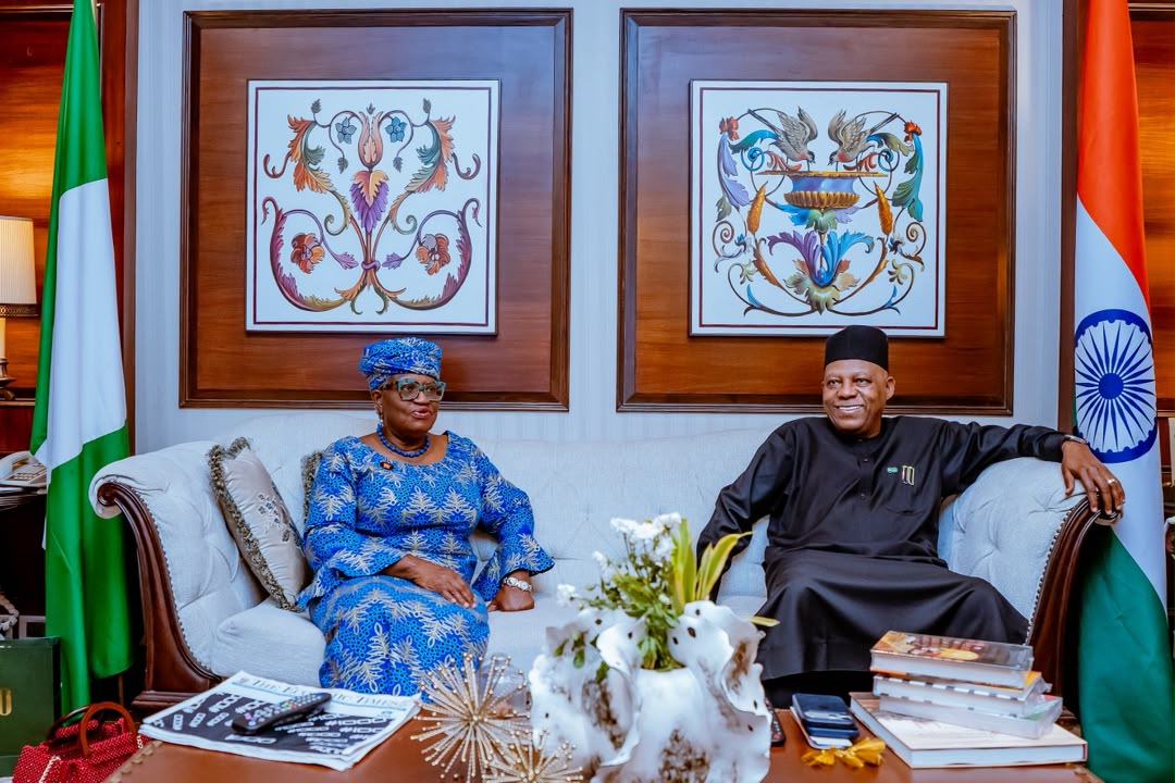 BRICS Summit: Shettima meets with Okonjo-Iweala, reaffirms Nigeria’s support for WTO, multilateralism