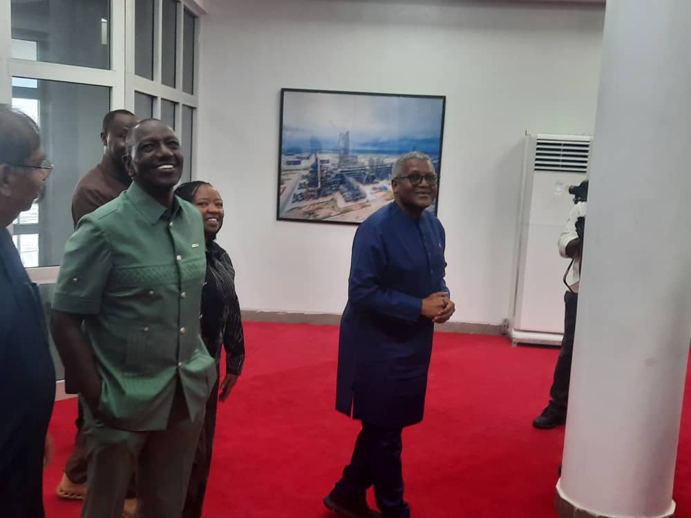 Dangote Refinery a masterpiece of science, engineering, art – Kenyan President